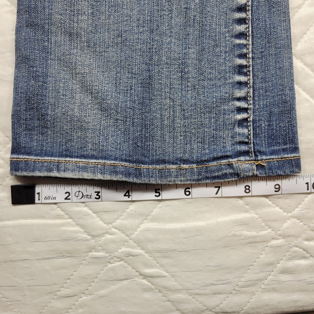 Flawless flare leg blue jeans size juniors 15 - Picture 3 of 6